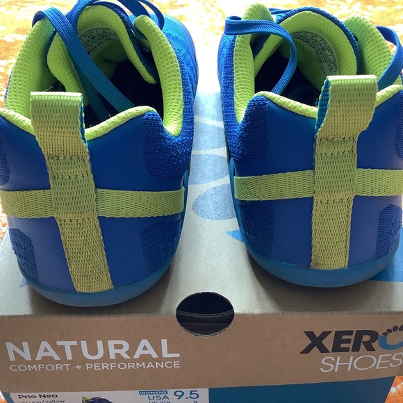 XERO SHOES Women’s Prio Neo Size 9.5 Scuba/Yellow - Picture 4 of 6
